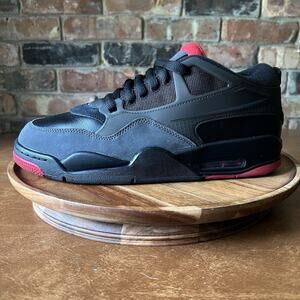 Nike Air Jordan 4 RM Bred Red Black Men's 11 Shoes Sneakers